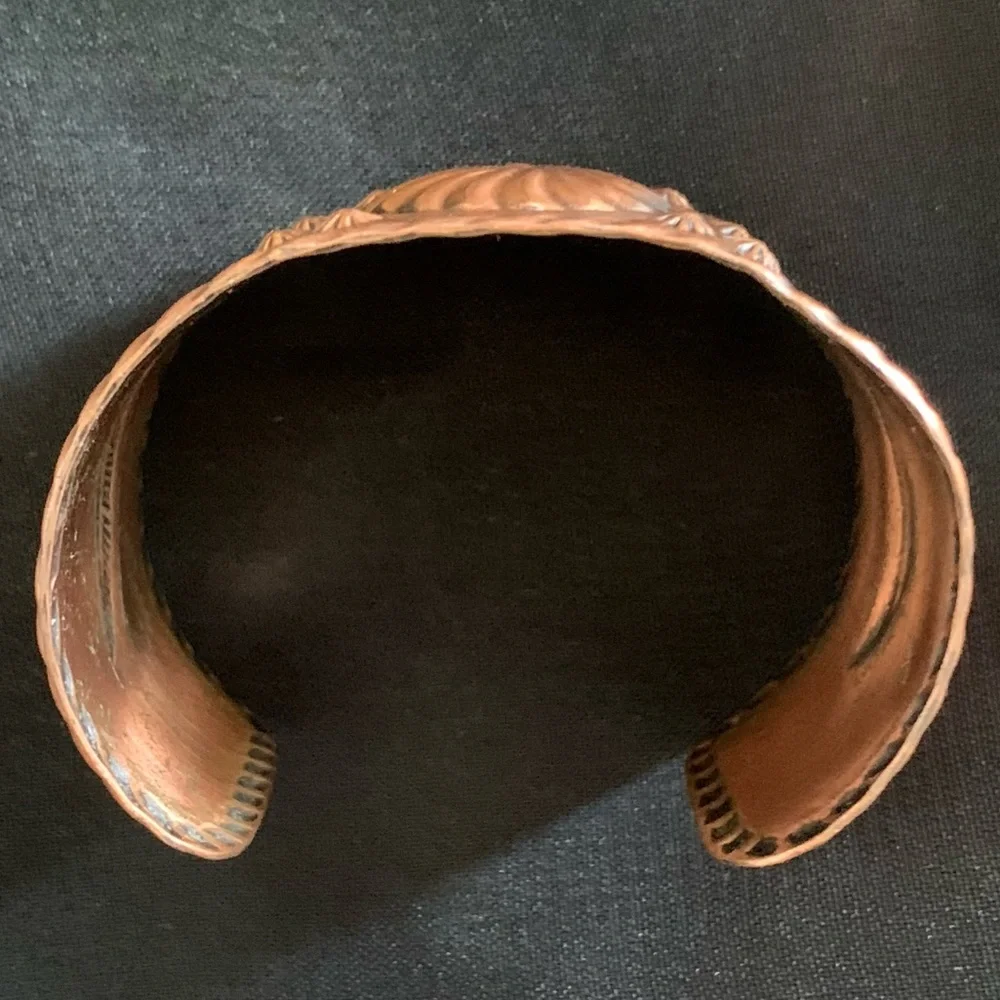 Copper Cuff Bracelet - Picture 6 of 7